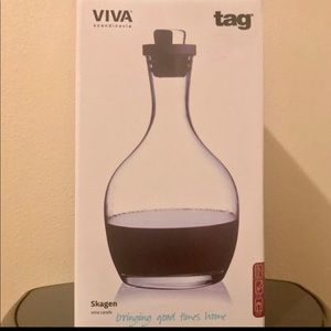 Viva Scandinavia Glass Wine Decanter